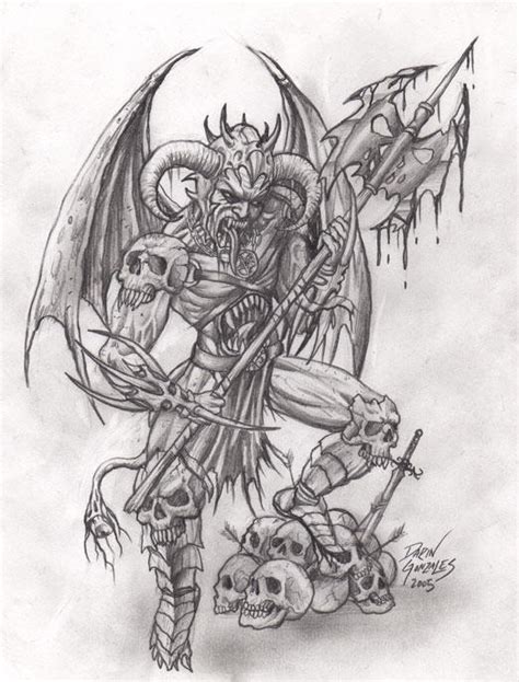 Demon Warrior By Arcaneserpent On Deviantart