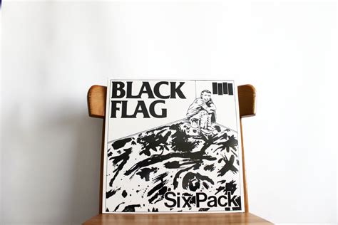 Black Flag Six Pack Still Sealed Unopened By Thegroovyneedle