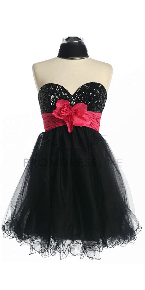 Blackhpink Strapless Sweetheart Bodice Short Tulle Skirt Prom Dress