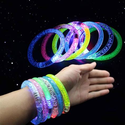 Fluorescent Bracelets Glowing Sticks Wedding Party Festival Christmas Concert Supplies