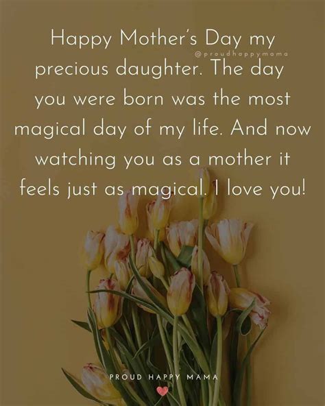 Find The Best Happy Mothers Day To Daughter Quotes To Let Your Daughter