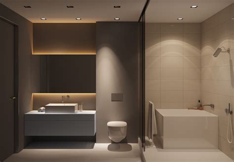 40 Modern Minimalist Style Bathrooms