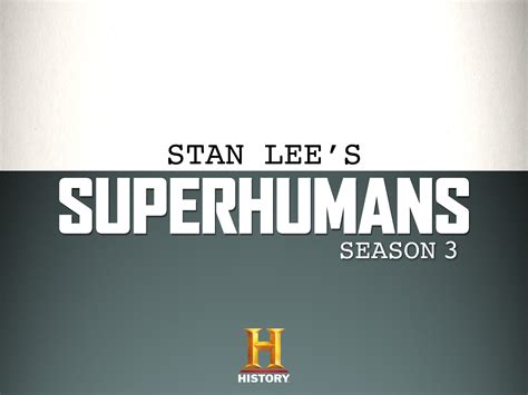 Watch Stan Lees Superhumans Season 3 Prime Video