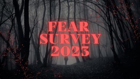 The Top 10 Fears In America 2023 Are Your Fears On The List The Voice Of Wilkinson