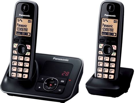 Panasonic Pa Kx Tg6622 Cordless Landline Phone With Answering Machine