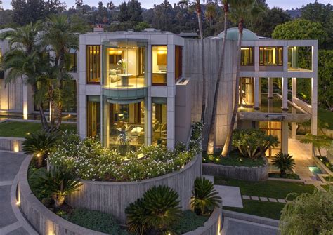 Home Of The Week Modern Beverly Hills Mansion Los Angeles Times