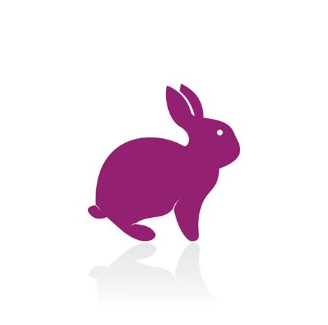 Rabbit Vector Logo Design Creative Running Rabbit Or Bunny Logo Vector
