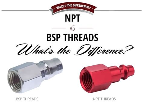 Bsp Vs Npt Thread Whats The Difference Longwei Auto Parts