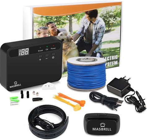 Masbrill Electric Fence For Dogs Underground Above Ground Electric Dog