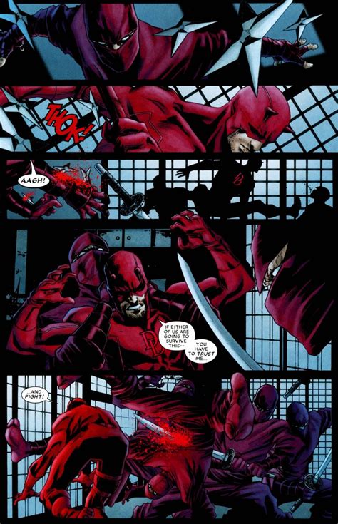 Daredevil Vs The Ninjas Of The Hand Daredevil Marvel Daredevil The Hand Marvel