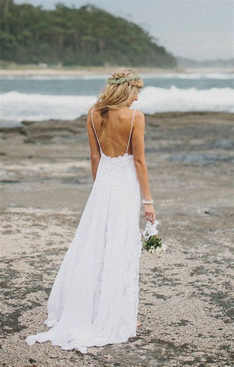 Context sentences for hochzeitskleid in english. Simple and flowy beach wedding dress | i do | Pinterest ...