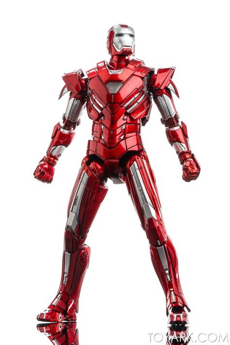Comicave Iron Man Mk XXXIII Silver Centurion In Hand Gallery Iron Man Iron Man Armor Iron