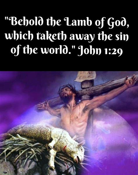 John 129 Kjv The Next Day John Seeth Jesus Coming Unto Him And