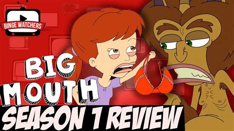Big Mouth Season 1 Review Youtube