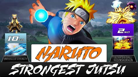 Narutos Strongest Jutsu Animescale Youtube