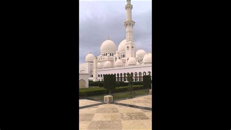 مسجد الشيخ زايد ابوظبي Youtube