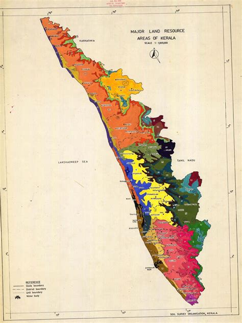 Search and share any place. Major Land Resource Areas of Kerala, India | Lakshadweep, Kerala, Map