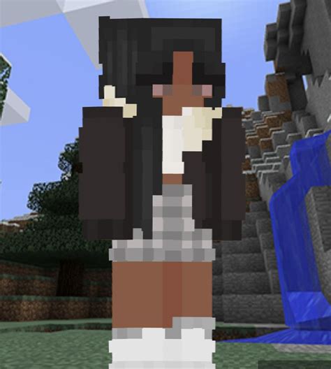 Skin By Ameeruh On Skindex Minecraft Skins Black Minecraft Skins
