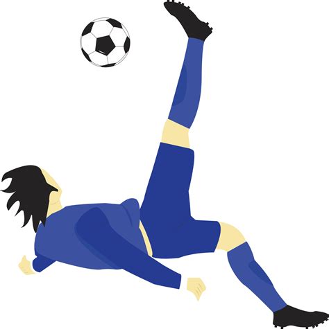 Football Player Bicycle Kick Transparent Background 23529157 Png