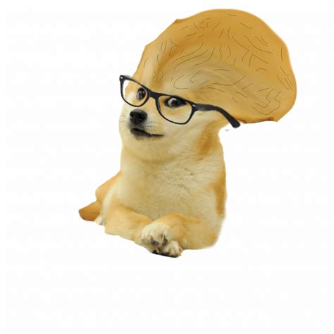 Doge Cigar And Glasses Pnglib Free Png Library
