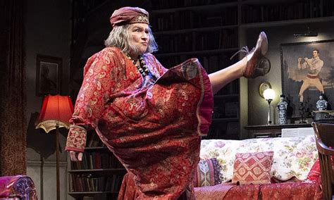 Blithe Spirit Review Jennifer Saunders Is A Hit As A Noel Coward Penned Mystic Daily Mail Online