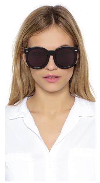 The Look For Less Karen Walker Super Duper Thistle Sunglasses Shop