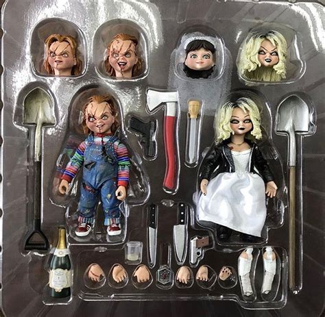 Neca Bride Of Chucky Ultimate Chucky And Tiffany Pack Toyark The Best Porn Website