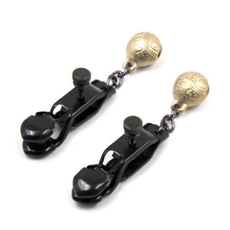 Hot Sale Stainless Steel Elite Clitoris Clamps Black Nipple Clamp Vice Labia Clip With Soft