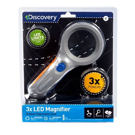 Discovery Lighted Magnifying Glass