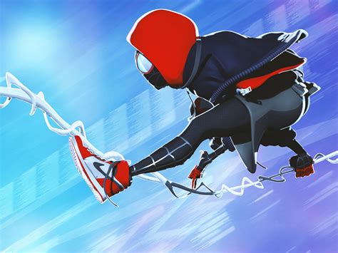 1024x768 Miles Morales Jumping 4k 1024x768 Resolution Hd 4k Wallpapers