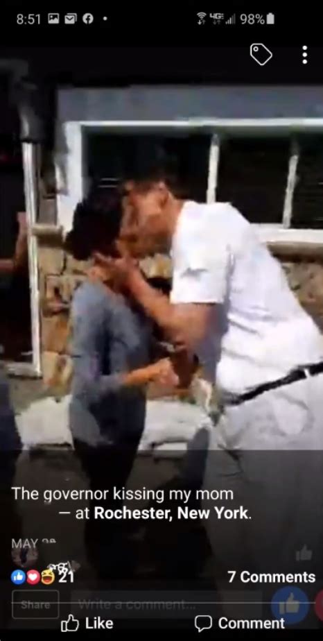 Woman Says Cuomo Manhandled Her While Touring Her Flood Damaged Home In Kissing Her