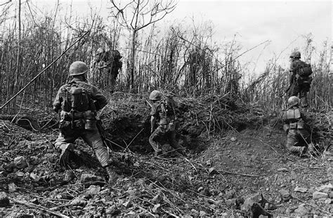 Us Marines Of 2nd Battalion 3rd Marine Regiment Assault Entrenched