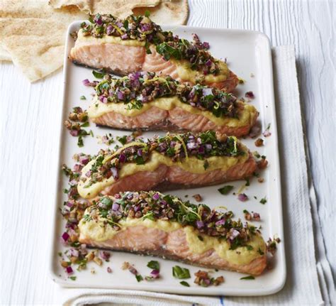 Easter recipes to help make this year special the easter season is looming and you might be flipping through your recipe books trying to find something new and exciting. Tarator-style salmon | Recipe | Middle eastern fish recipe ...