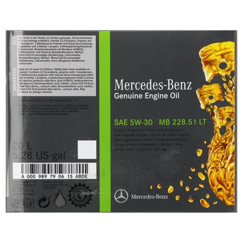 Original Mercedes Benz Motor Oils 000 989 79 06 15 Myparto