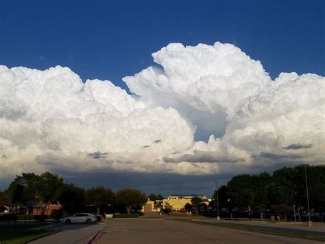 Storm Clouds Rising In The Texas Afternoon Photo Courtesy Of F Rogers