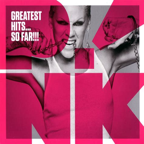 Carátula Frontal De Pink Greatest Hits So Far Portada