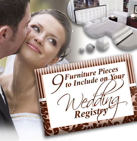 9 Things To Include On Your Wedding Registry