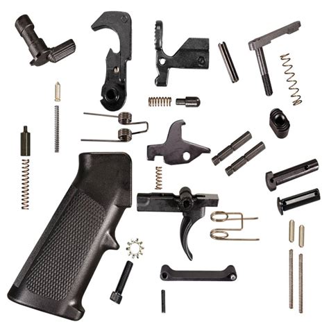Ar Complete Lower Parts Kit W Grip The Castle Arms
