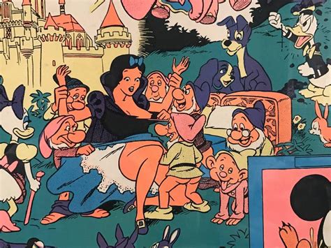 Original Disney Memorial Orgy Poster By Wally Wood At Stdibs Wally