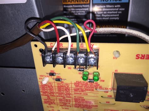 You wouldn't expect to see icing there. electrical - Thermostat Where Do The Two Wires From Condenser Go? - Home Improvement Stack Exchange