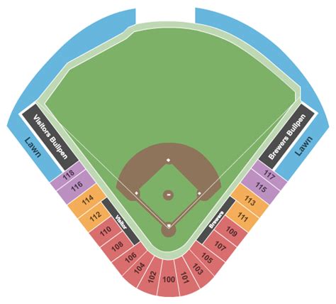 Brewers Seating Map Bruin Blog