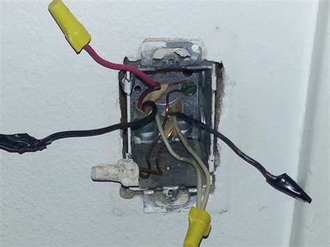 None of the outlets in this room. how to install regular light fixture and dimmer switch ...