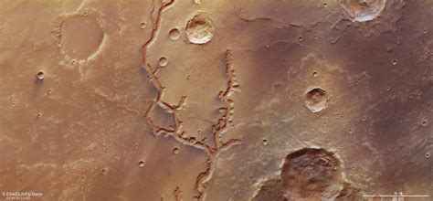 ESAs Mars Express Orbiter Spots Ancient River System Sci News