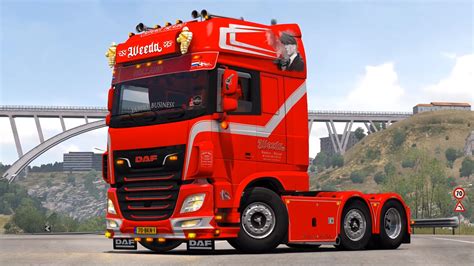 Ets2 Daf Xf106 480 Weeda Transport 139x Euro Truck Simulator 2