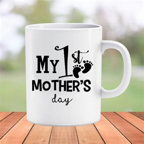 My 1st Mothers Day Mug Coffee Mug Etsy