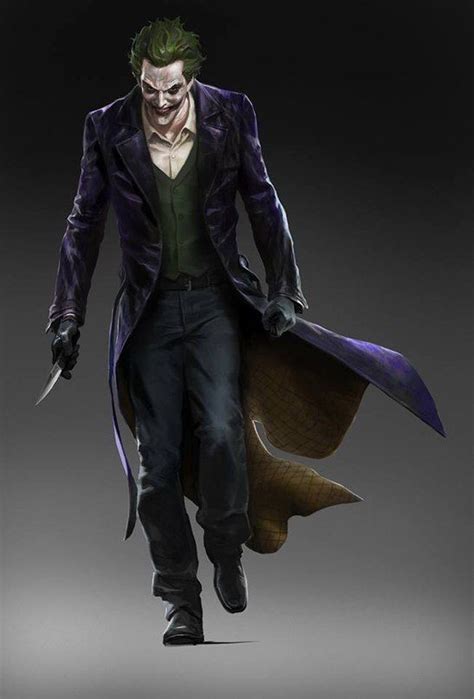 Joker Concept Art For Batman Arkham Origins — Geektyrant Batman
