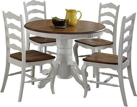 42 Round Dining Table And 4 Chairs Round Pedestal Dining