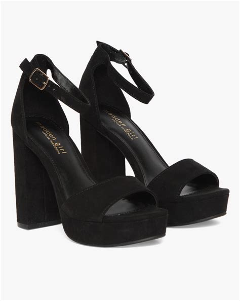 Buy Chunky Heel With Ankle Strap In Stock