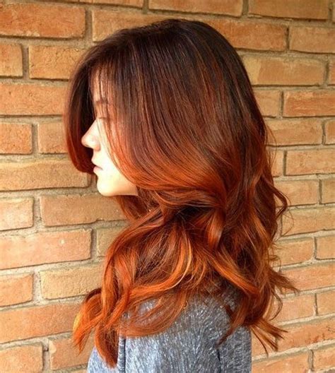 Ombre hair is a coloring effect in which the bottom portion of your hair looks lighter than the top portion. 60 Auburn Hair Colors to Emphasize Your Individuality