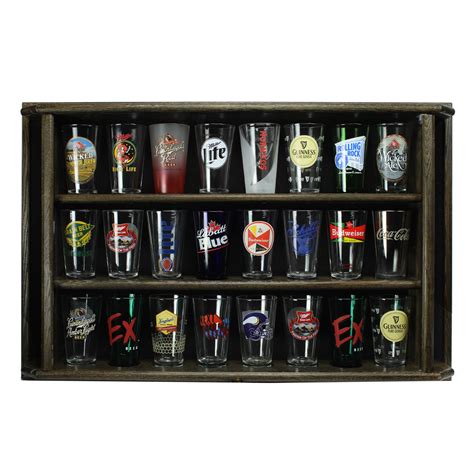 Beer Pint Glass Displays Shelves And Cases Display Shack